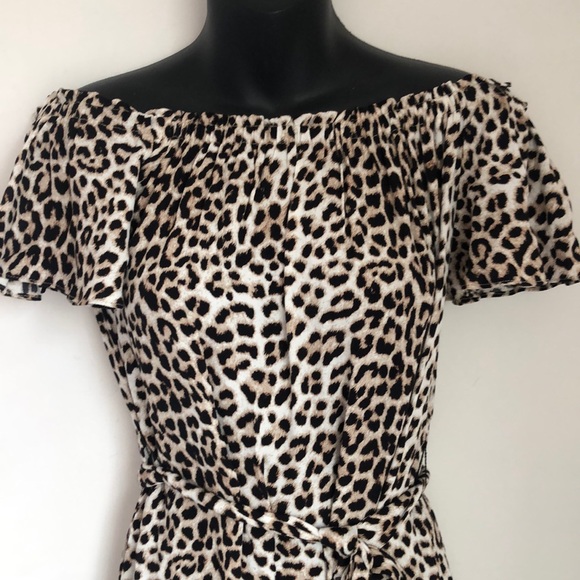 Seed Heritage Presents this  Stylish , striking animal print maxi dress - Picture 2 of 6